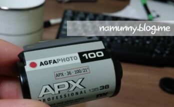 AGFA APX 100 Professional (아그파 흑백필름)