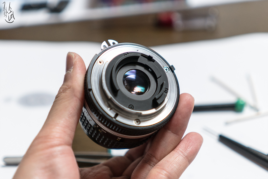[렌즈 분해 청소] Nikkor MF 28mm f/3.5 Overhaul