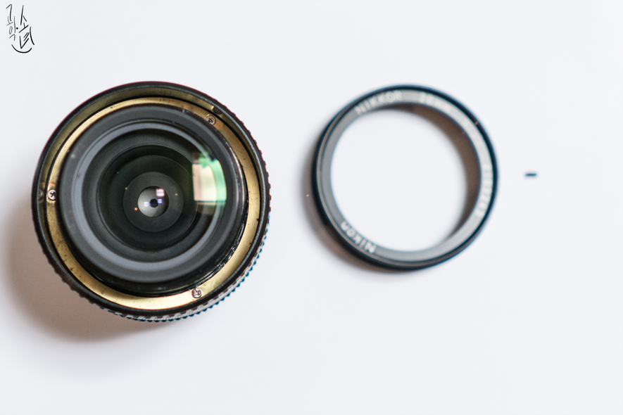 [렌즈 분해 청소] Nikkor MF 28mm f/3.5 Overhaul