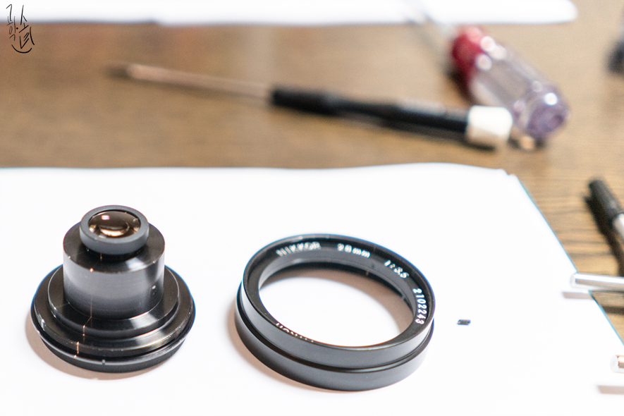 [렌즈 분해 청소] Nikkor MF 28mm f/3.5 Overhaul