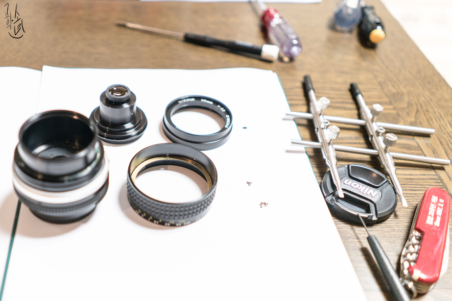 [렌즈 분해 청소] Nikkor MF 28mm f/3.5 Overhaul