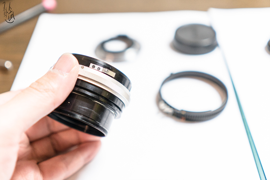 [렌즈 분해 청소] Nikkor MF 28mm f/3.5 Overhaul