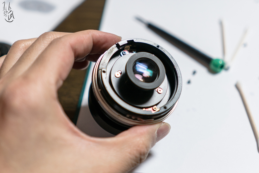 [렌즈 분해 청소] Nikkor MF 28mm f/3.5 Overhaul