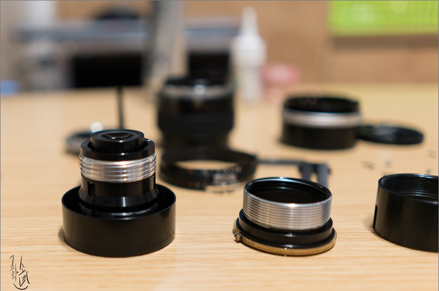 [렌즈 분해 청소] Nikkor-Macro MF 55mm F/2.8 ai-s