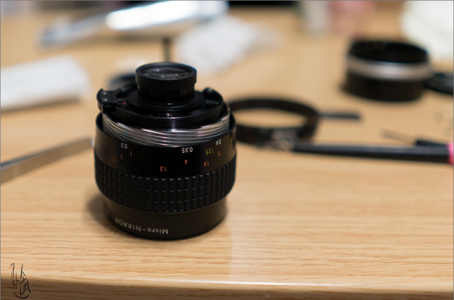 [렌즈 분해 청소] Nikkor-Macro MF 55mm F/2.8 ai-s