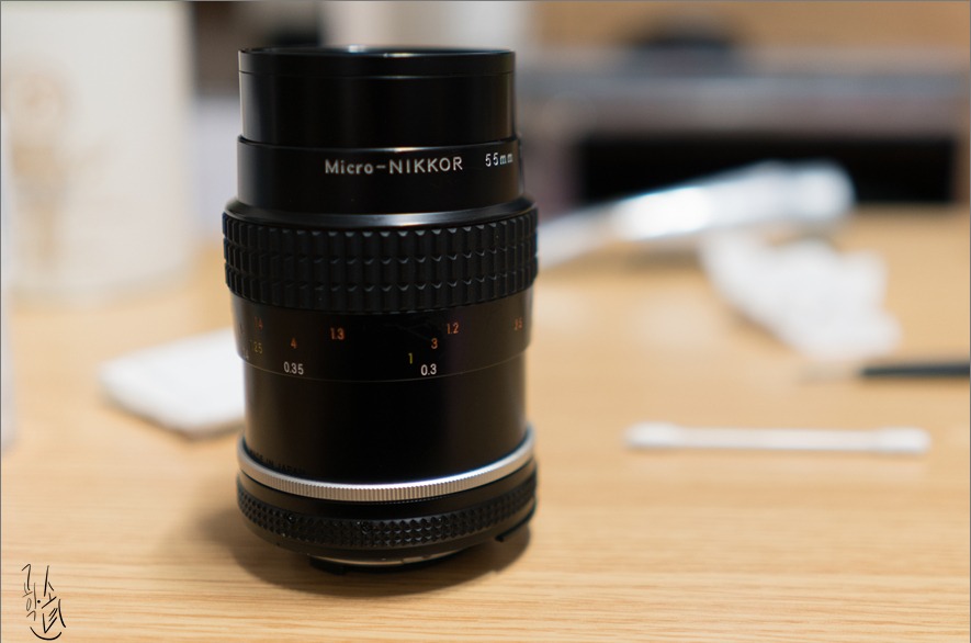 [렌즈 분해 청소] Nikkor-Macro MF 55mm F/2.8 ai-s