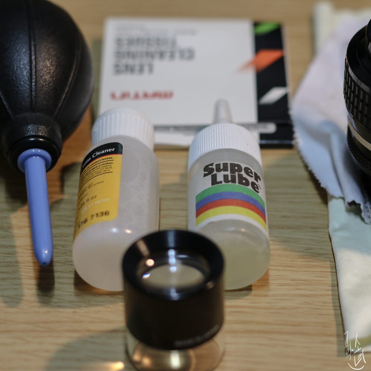 [렌즈 클리닝] Nikkor MF 50mm F/1.2 대물렌즈 곰팡이 제거