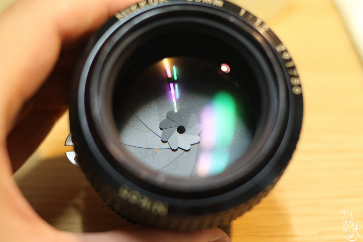 [렌즈 클리닝] Nikkor MF 50mm F/1.2 대물렌즈 곰팡이 제거