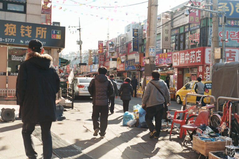 시간을 간직한 가리봉 시장