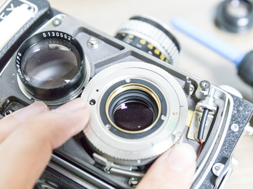 롤라이플렉스 3.5T 저속 셔터 늘어짐 수리 및 오버홀 (Rolleiflex)