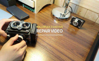 Rolleiflex 3.5 MX-EVS (롤라이플렉스) 수리 영상
