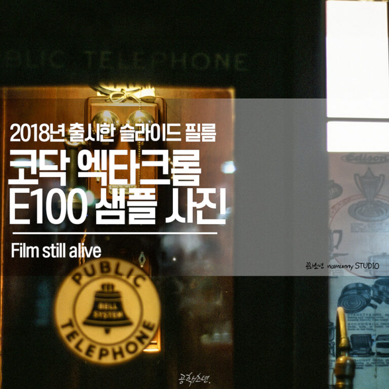 2018 출시한 슬라이드 필름, 엑타크롬 E100 샘플 사진