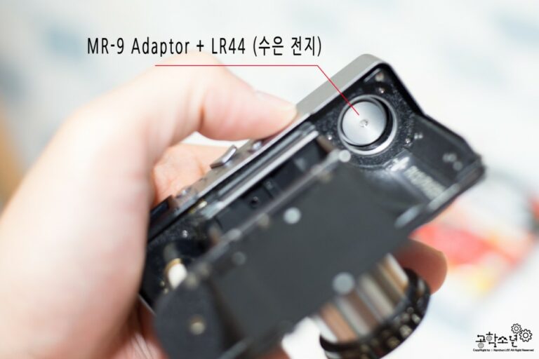 Rollei35(롤라이35) LR44를 위한 배터리 아답터