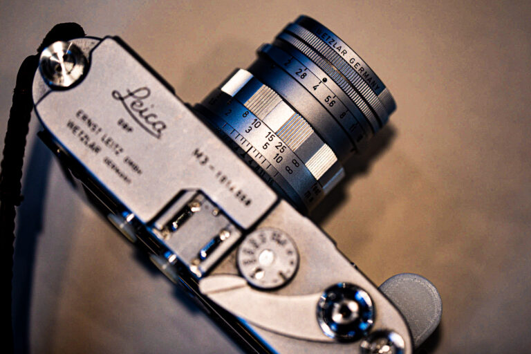 Leica Rigid, Summicron 50mm F2 (classic lens)