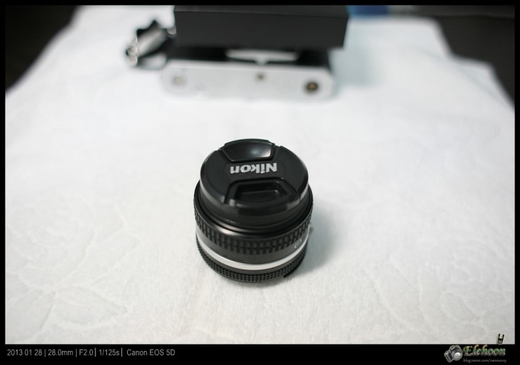 Nikon FM2의 기본 단렌즈 50mm MF Lens 분해 및 청소