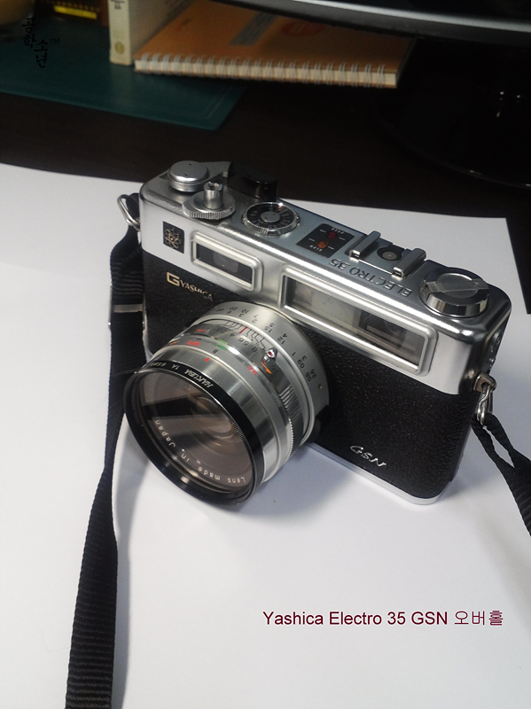 [Yashica Electro 35 GSN] 완전 분해, 완전 청소