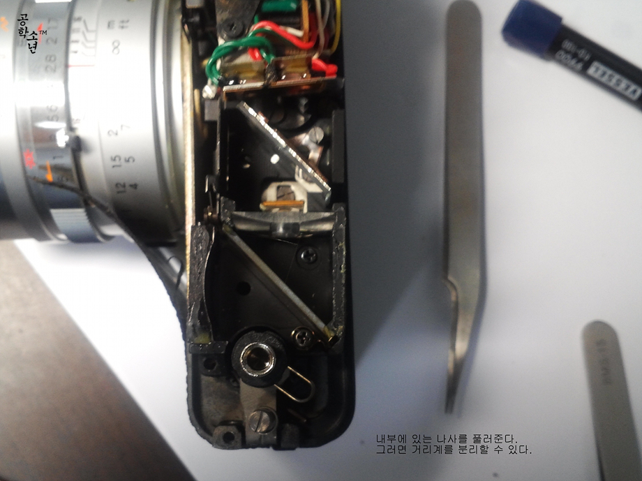 [Yashica Electro 35 GSN] 완전 분해, 완전 청소