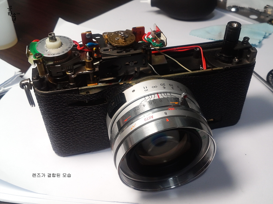 [Yashica Electro 35 GSN] 완전 분해, 완전 청소