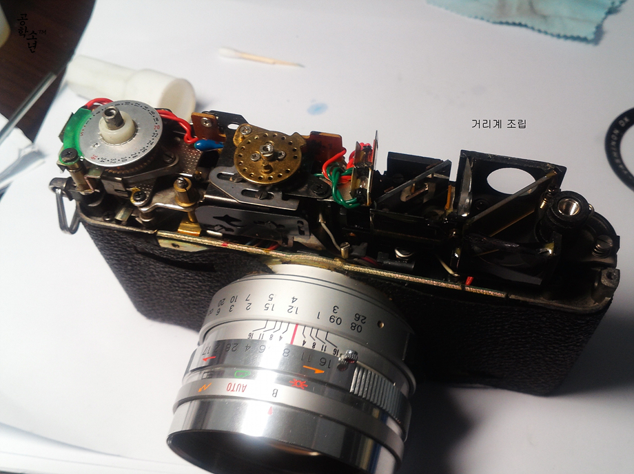 [Yashica Electro 35 GSN] 완전 분해, 완전 청소