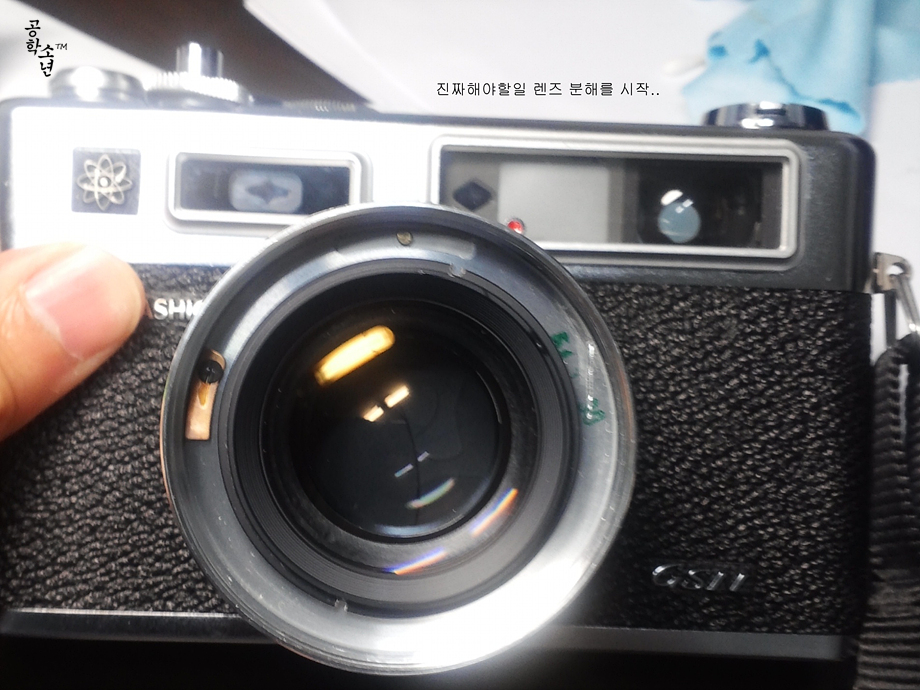 [Yashica Electro 35 GSN] 완전 분해, 완전 청소