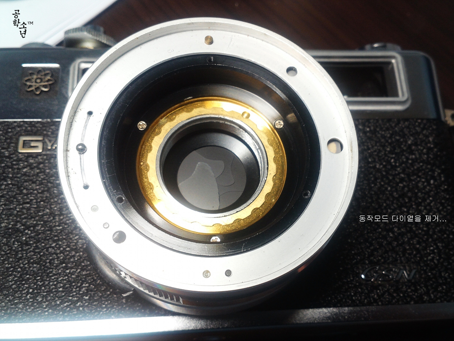 [Yashica Electro 35 GSN] 완전 분해, 완전 청소