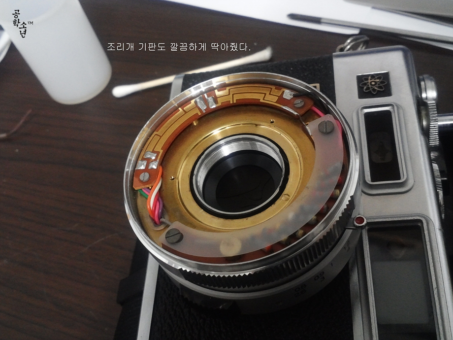 [Yashica Electro 35 GSN] 완전 분해, 완전 청소