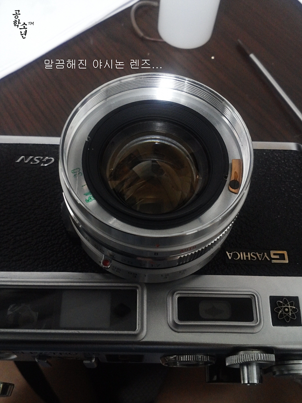 [Yashica Electro 35 GSN] 완전 분해, 완전 청소