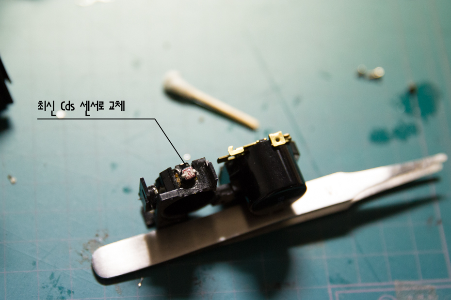 [Rollei35] 롤라이35 cds노출계 교체하기