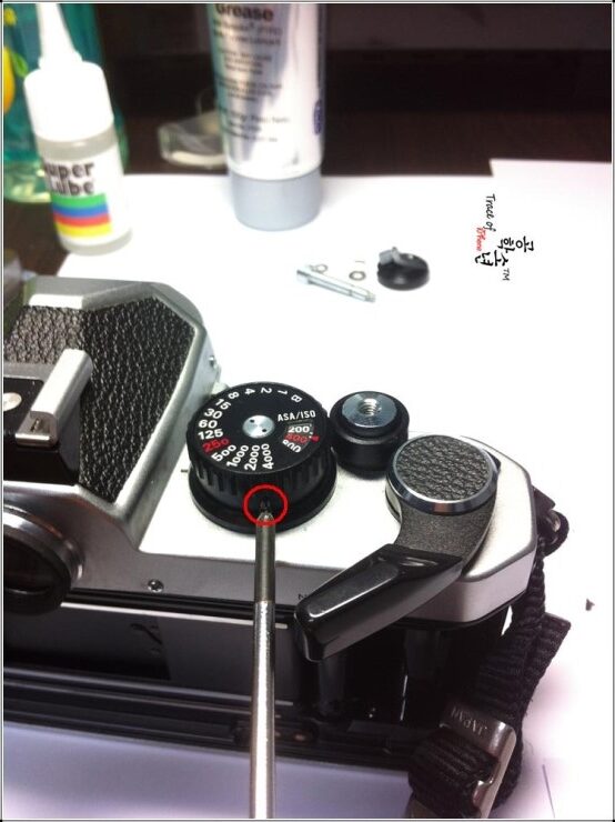 [FM2] 기계식 카메라(Nikon FM2) 분해 소지