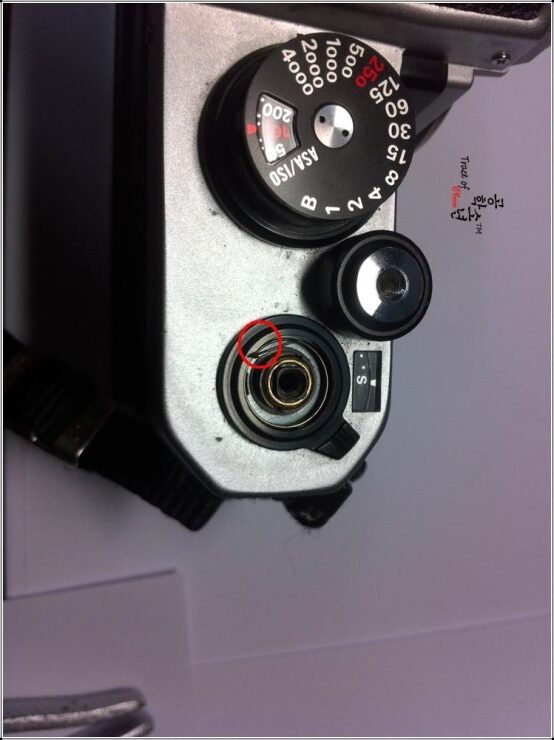 [FM2] 기계식 카메라(Nikon FM2) 분해 소지