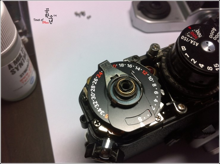 [FM2] 기계식 카메라(Nikon FM2) 분해 소지
