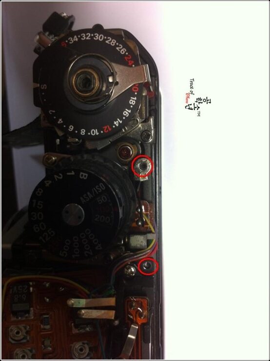 [FM2] 기계식 카메라(Nikon FM2) 분해 소지