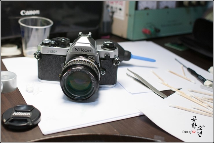 [FM2] 기계식 카메라(Nikon FM2) 분해 소지