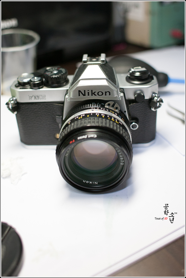 [FM2] 기계식 카메라(Nikon FM2) 분해 소지