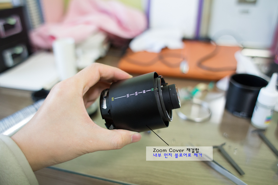 Nikkor 70-210mm F4-5.6 오버홀 및 AF모듈 제거