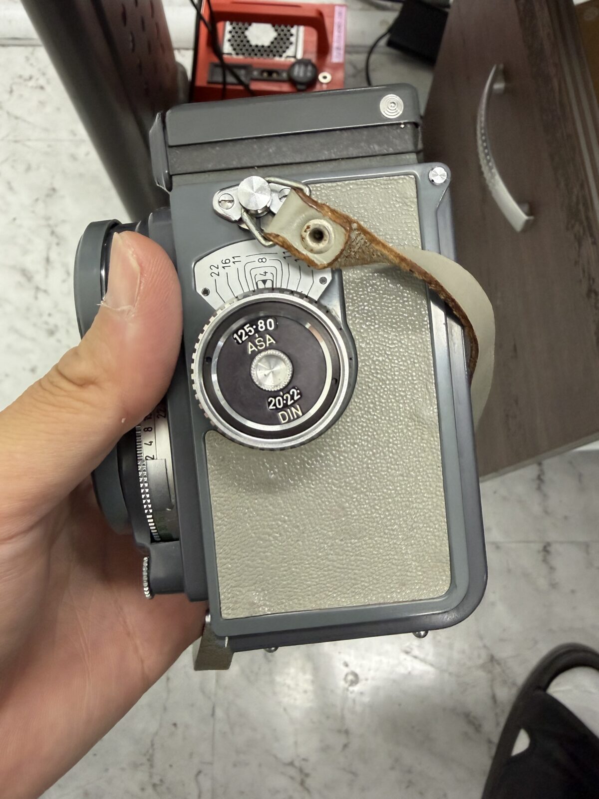 (3278) Rolleiflex Baby grey 4×4 수리 사진 4