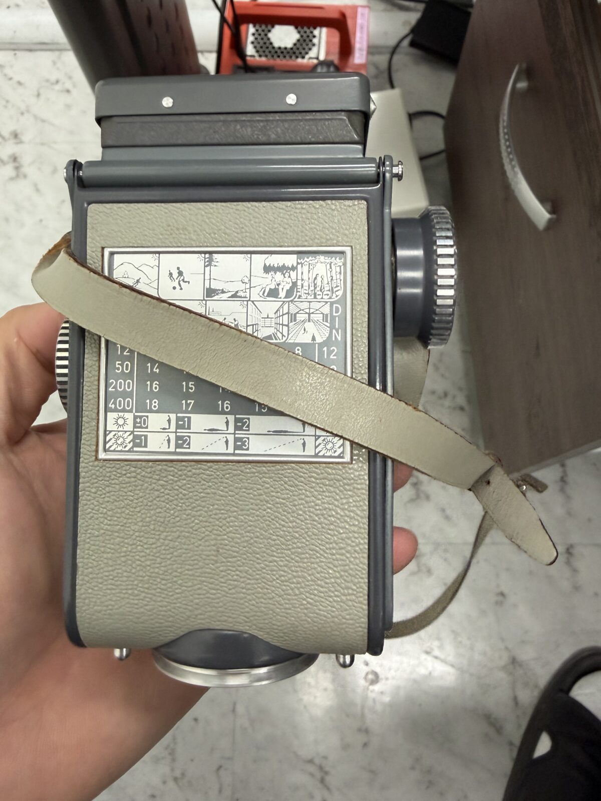 (3278) Rolleiflex Baby grey 4×4 수리 사진 5