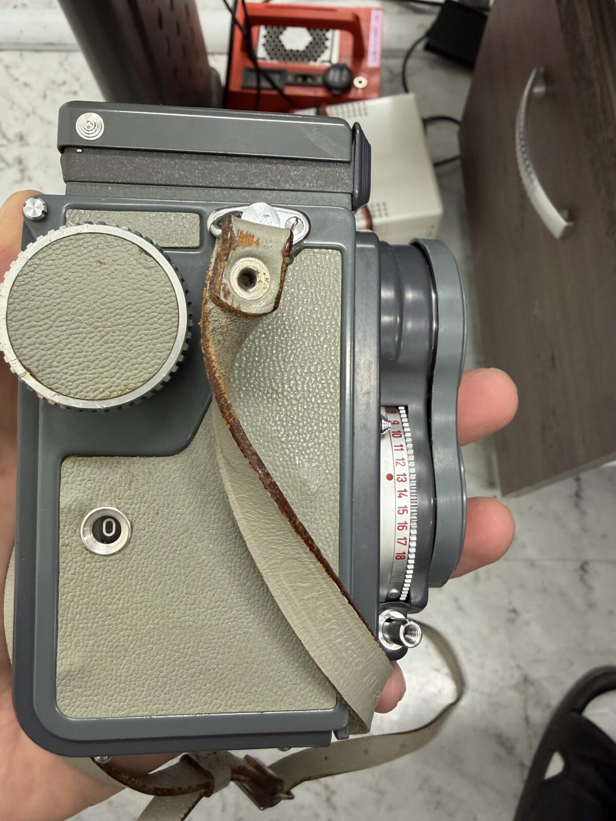 (3278) Rolleiflex Baby grey 4×4 수리 사진 6