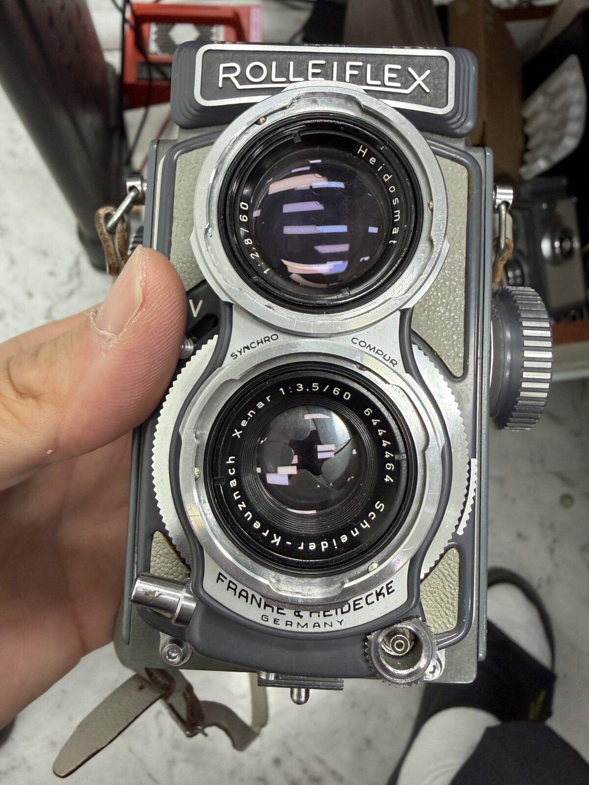 (3278) Rolleiflex Baby grey 4×4 수리 사진 7
