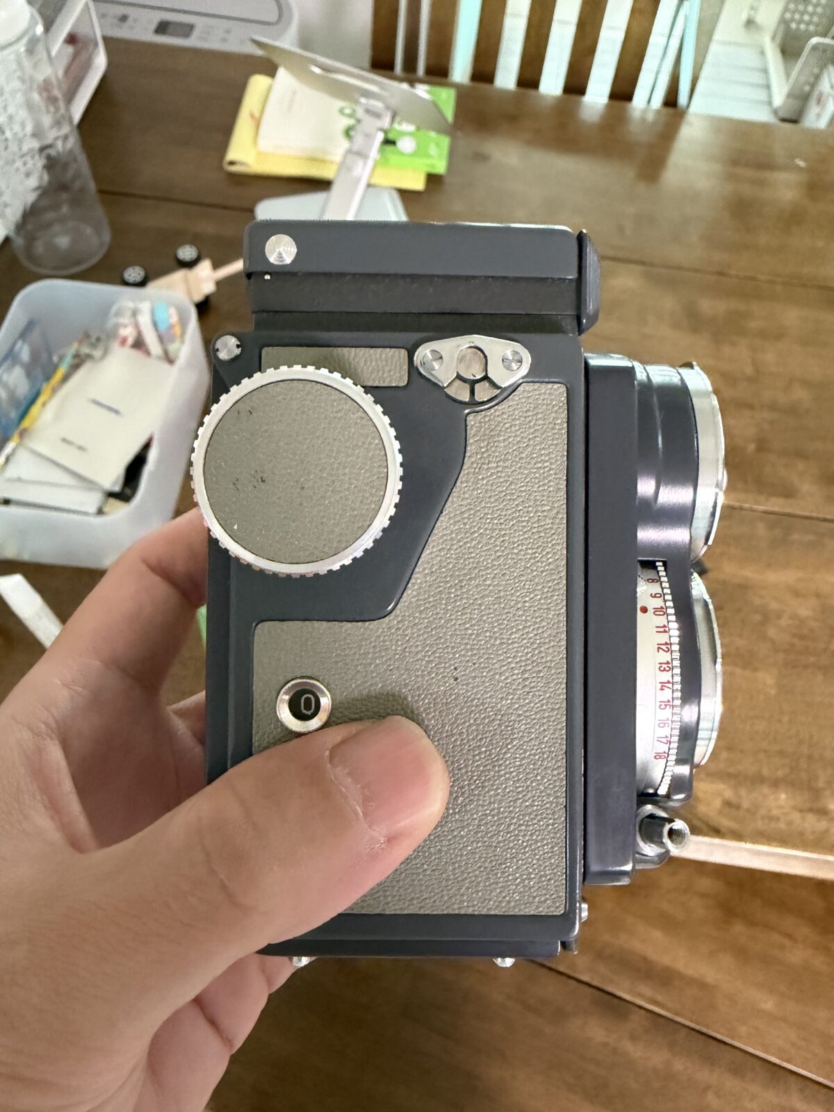(0404) Baby Rolleiflex grey 4×4 수리 사진 2