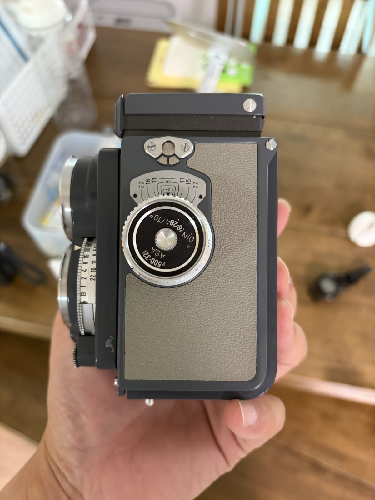 (0404) Baby Rolleiflex grey 4×4 수리 사진 3