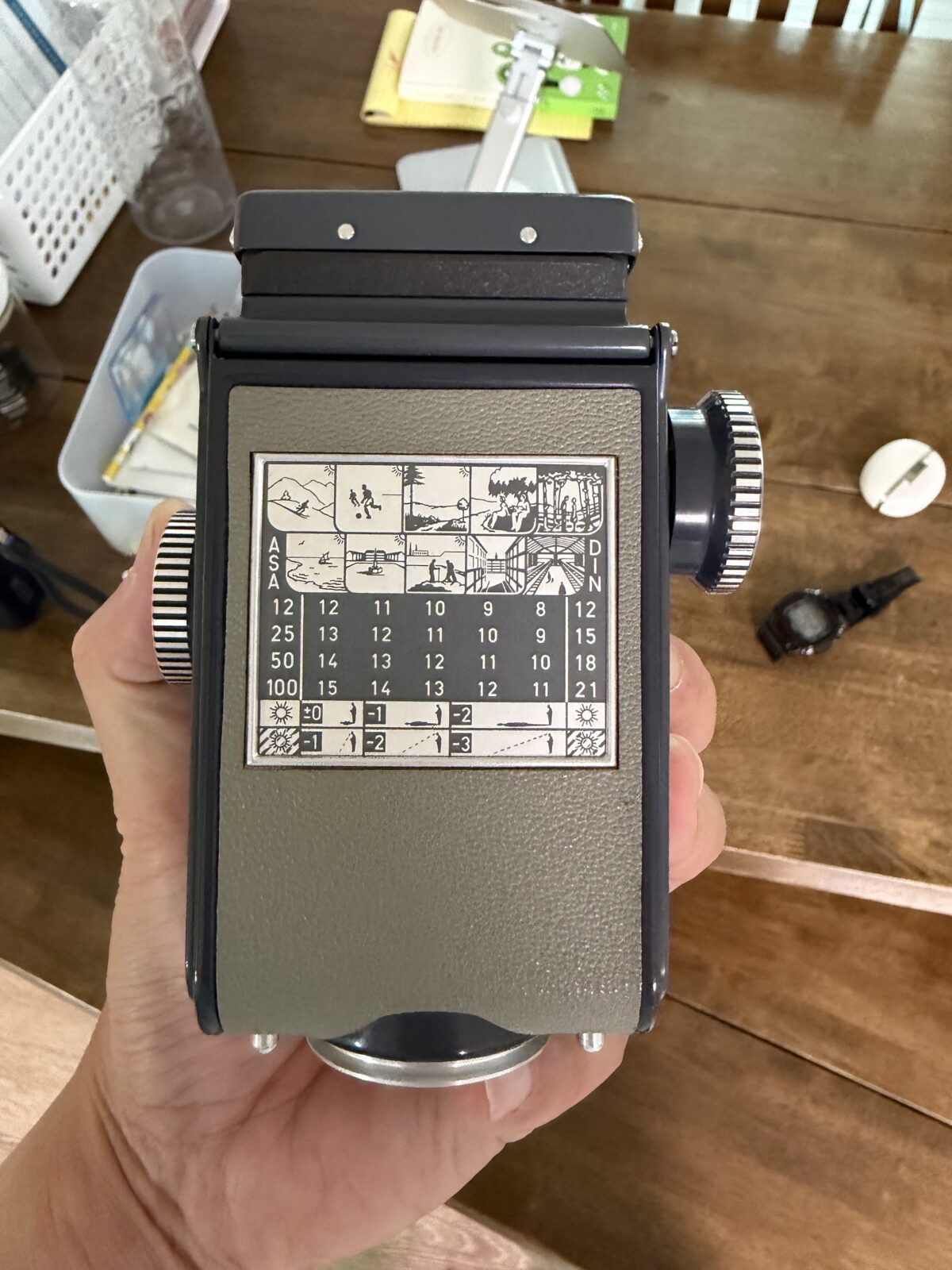 (0404) Baby Rolleiflex grey 4×4 수리 사진 4
