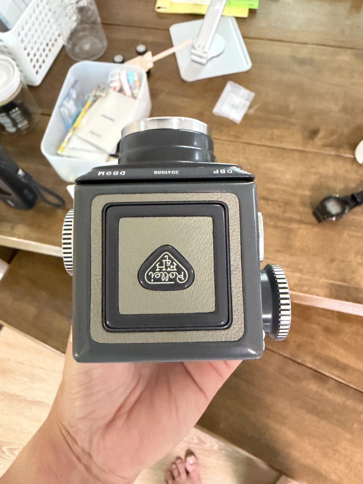 (0404) Baby Rolleiflex grey 4×4 수리 사진 5