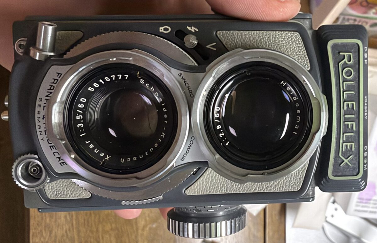 (0404) Baby Rolleiflex grey 4×4 수리 사진 1